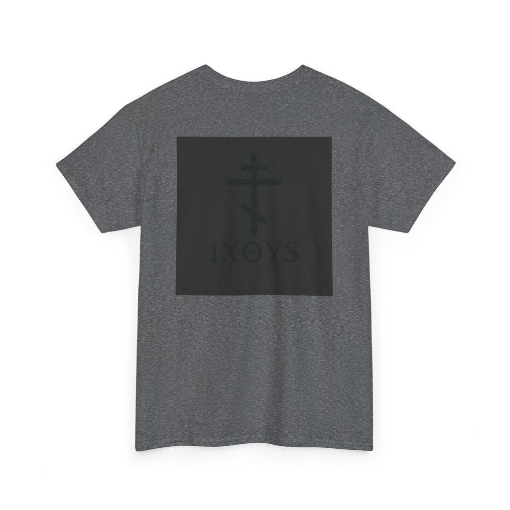 Christ Our Father" Orthodox Cross Tee – Gold Seal Edition
