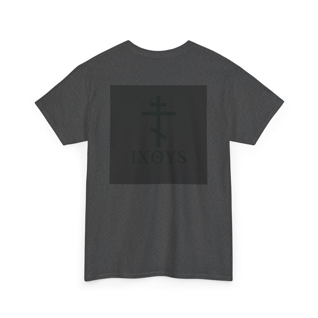 Christ Our Father" Orthodox Cross Tee – Gold Seal Edition