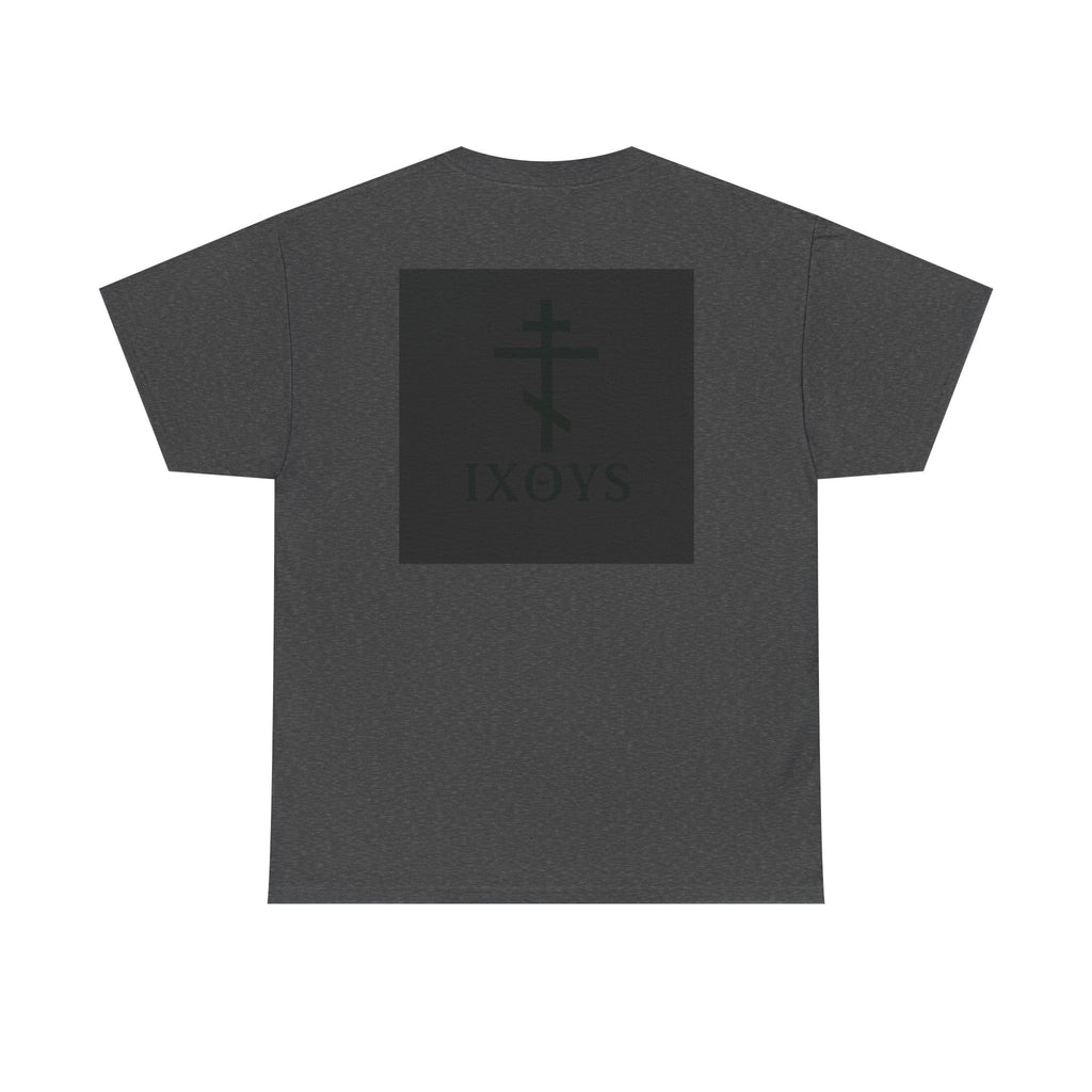 Christ Our Father" Orthodox Cross Tee – Gold Seal Edition